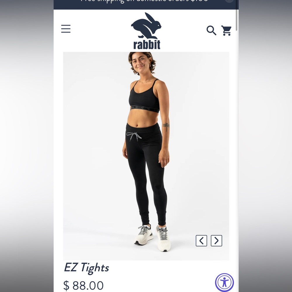 Rabbit Black EZ Tights